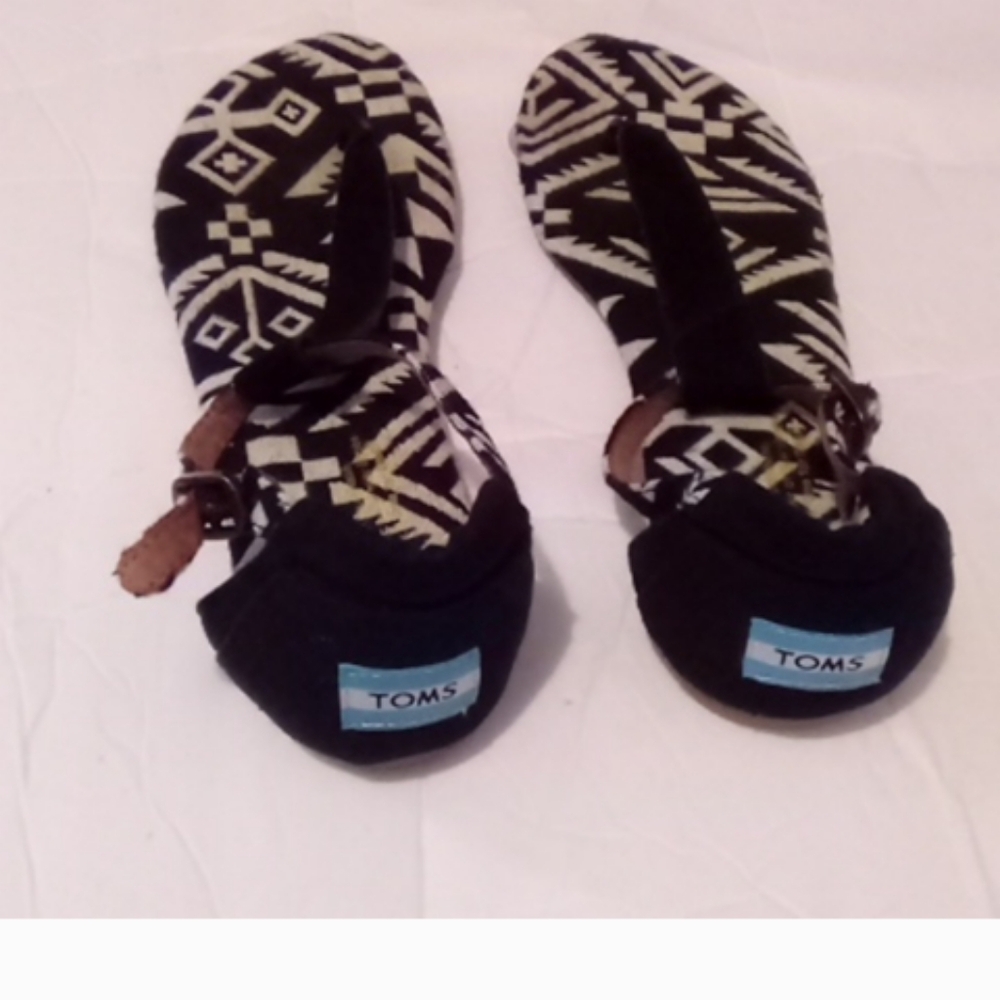 Toms Aztec thong sandals